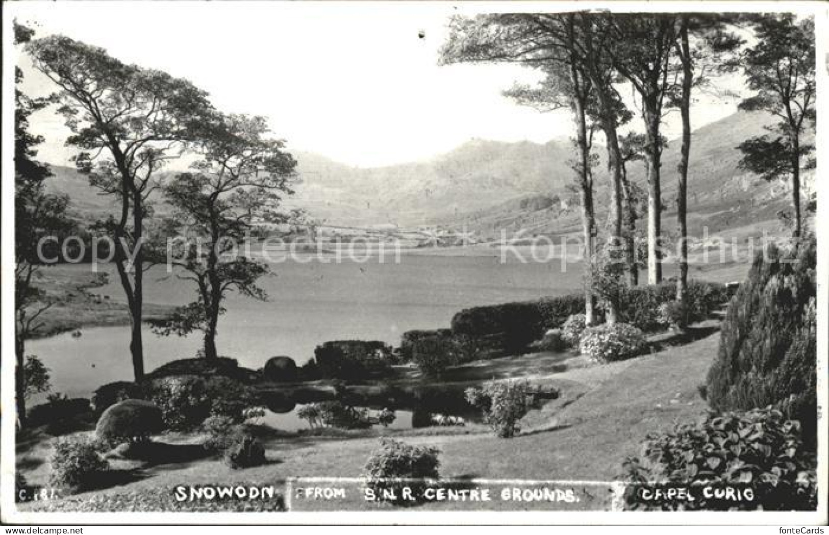 11777840 Snowdon Panoramic View From SNR Centre Grounds Gwynedd - Other & Unclassified