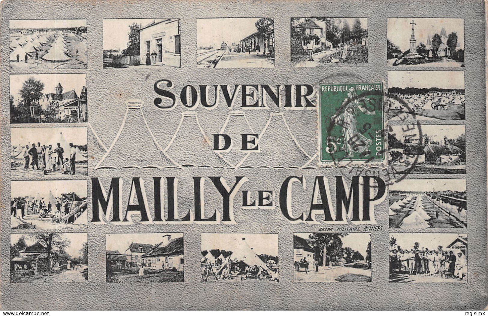 10-MAILLY LE CAMP-N°2115-E/0393 - Mailly-le-Camp