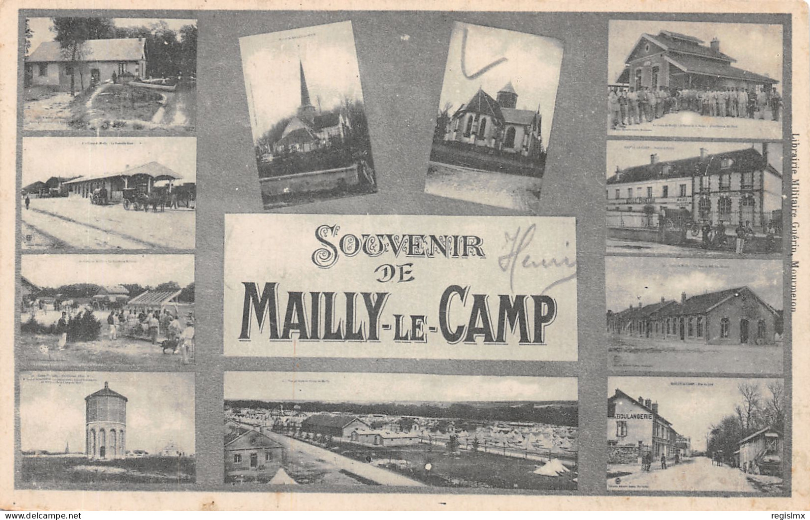 10-MAILLY LE CAMP-N°2115-E/0395 - Mailly-le-Camp