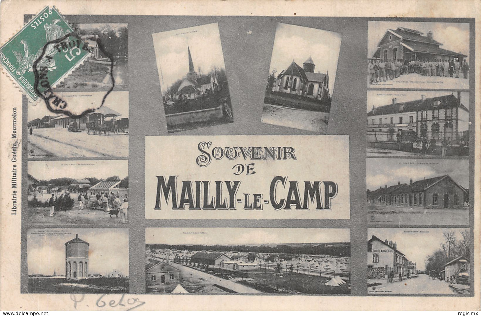 10-MAILLY LE CAMP-N°2115-E/0381 - Mailly-le-Camp
