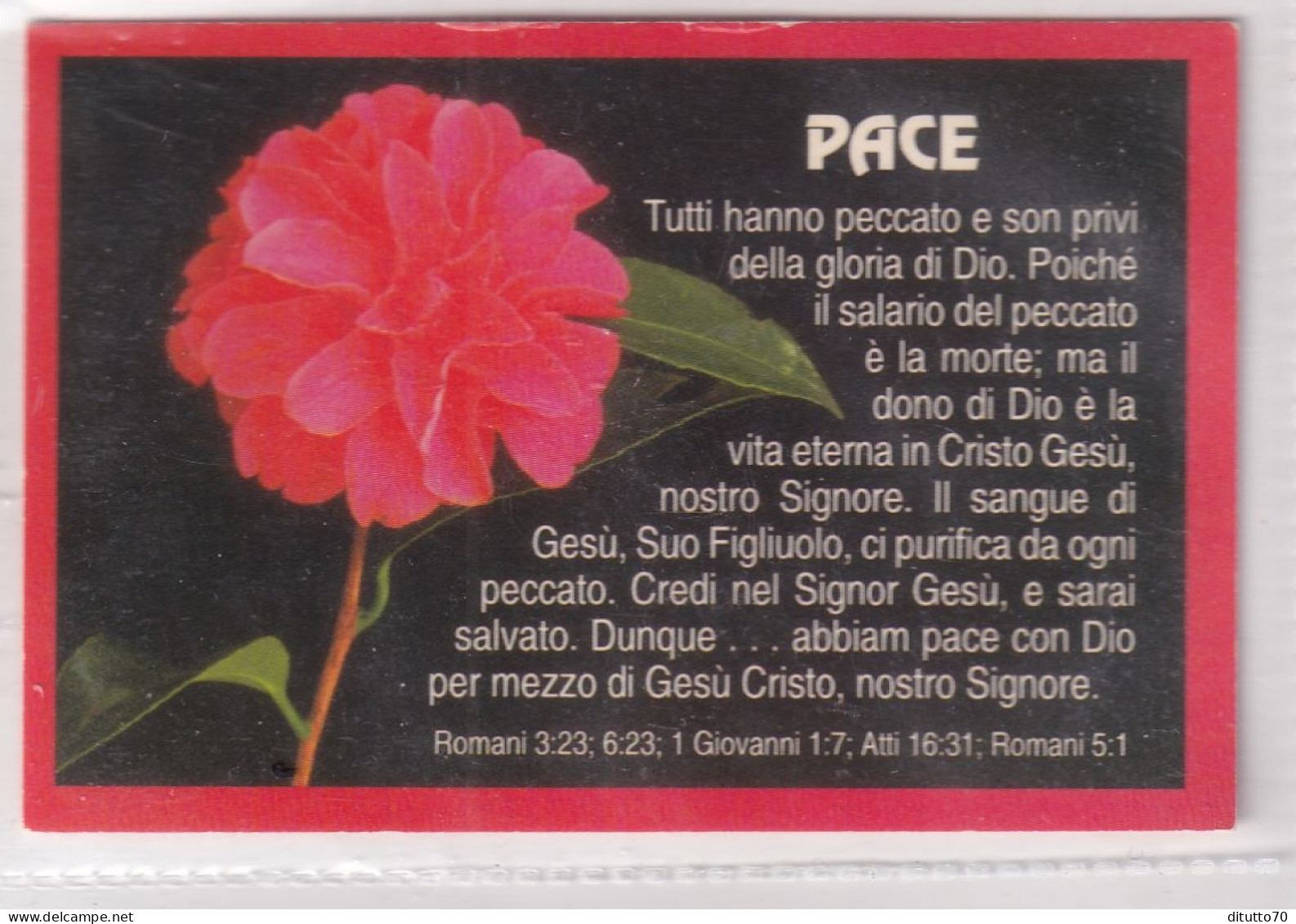 Calendarietto - Pace - Roma - Anno 1997 - Kleinformat : 1991-00