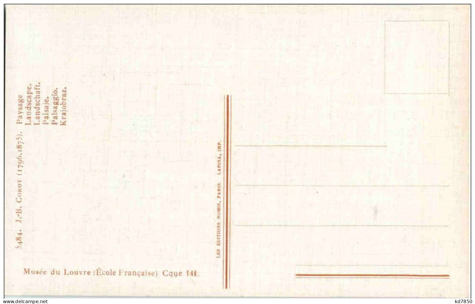 J. B. Corot - Landschaft - Sonstige & Ohne Zuordnung