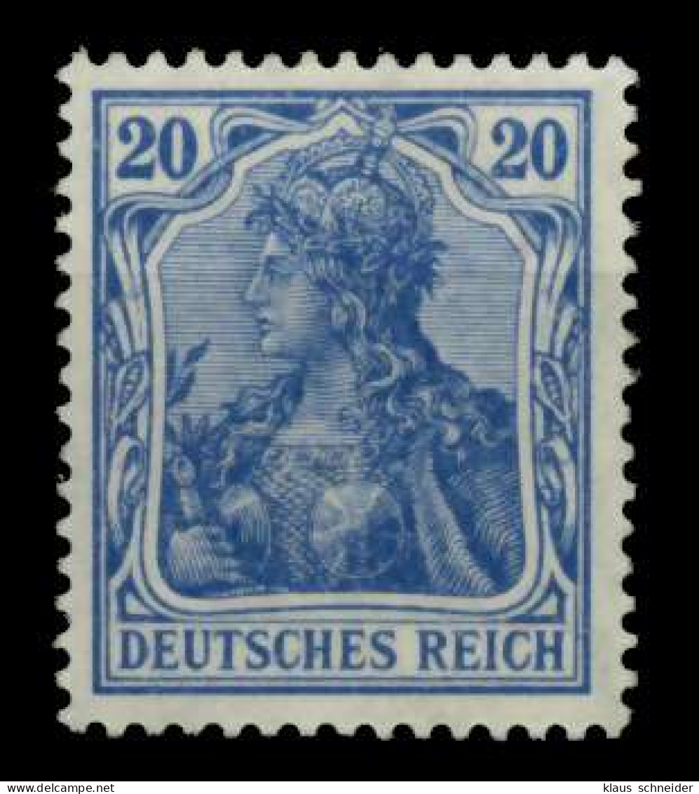 D-REICH GERMANIA Nr 87IIc Ungebraucht X7190B6 - Unused Stamps