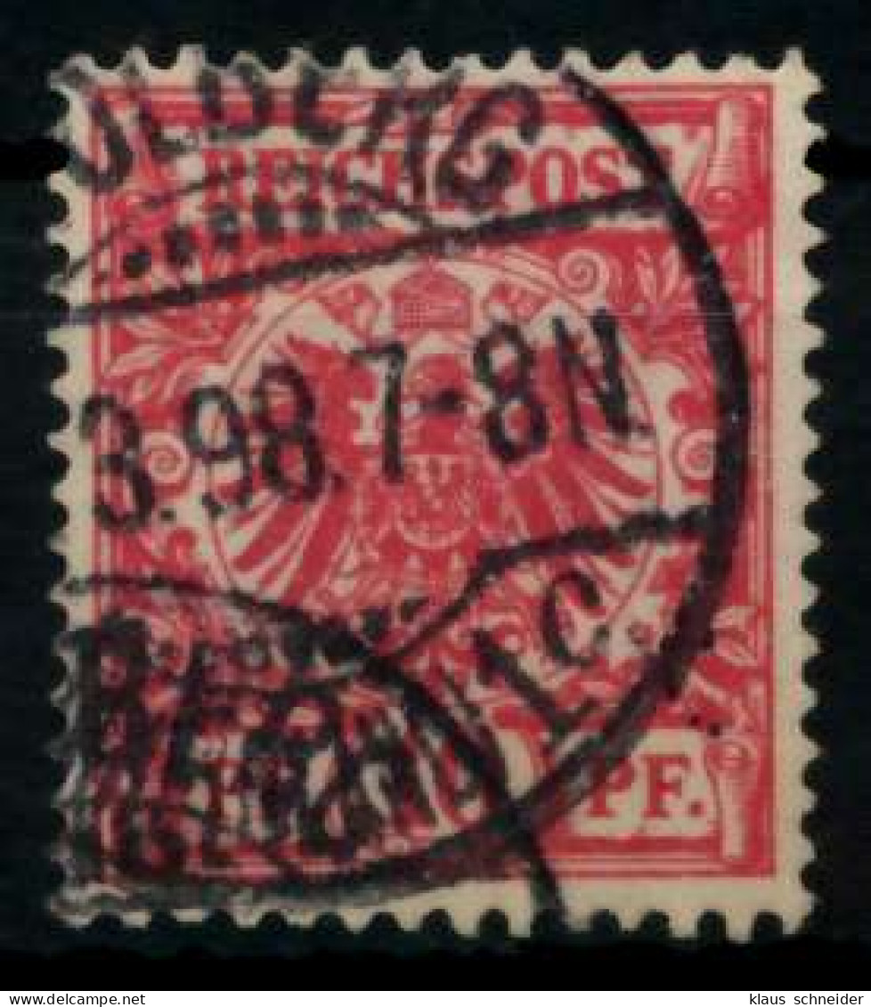 D-REICH KRONE ADLER Nr 47d Gestempelt Gepr. X72702A - Used Stamps