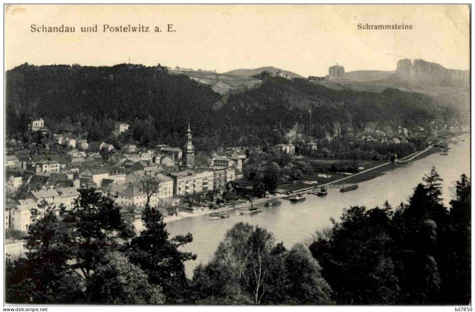 Bad Schandau Und Postelwitz - Bad Schandau