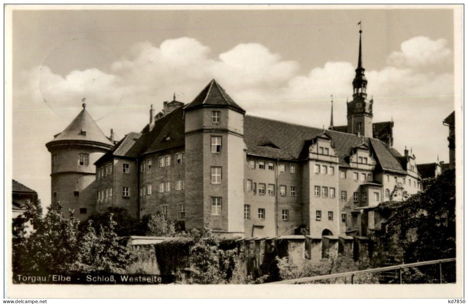 Torgau - Schloss Westseite - Torgau