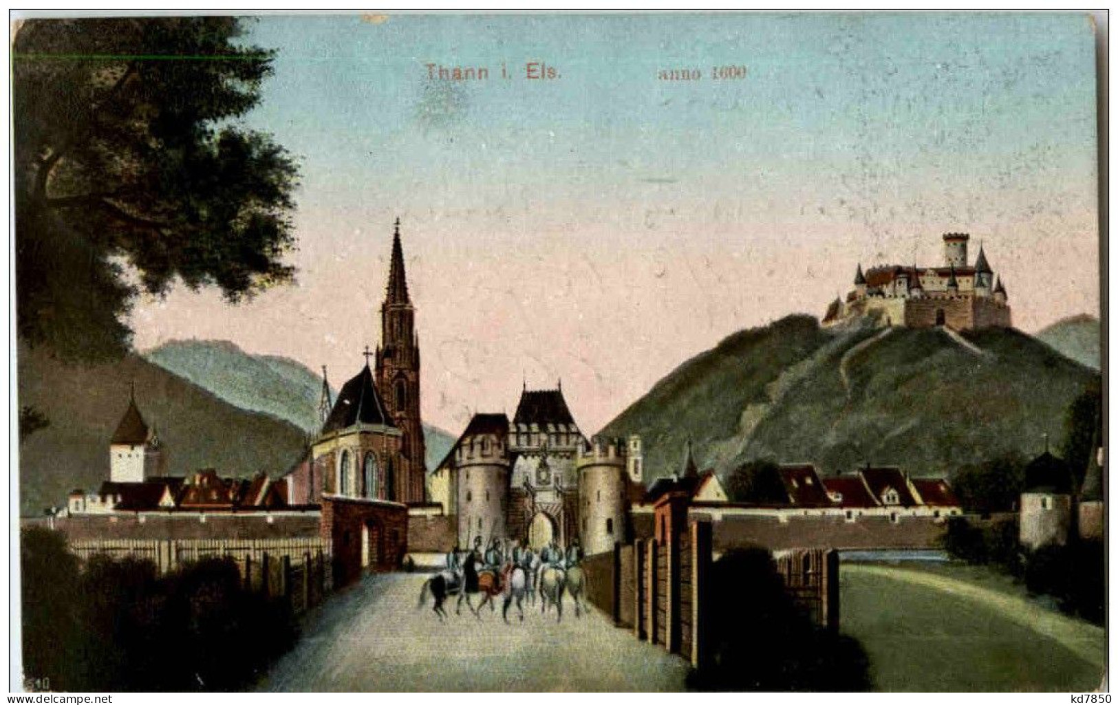 Thann I Els. Anno 1600 - Thann
