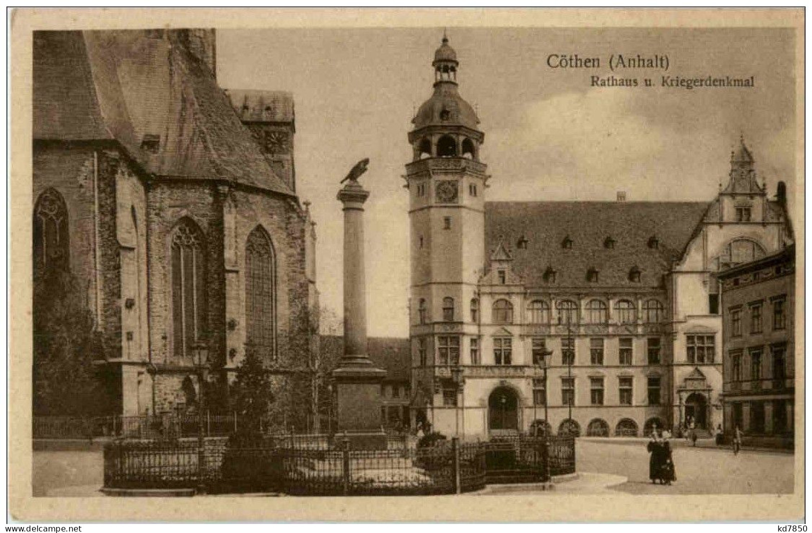 Cöthen - Rathaus - Koethen (Anhalt)