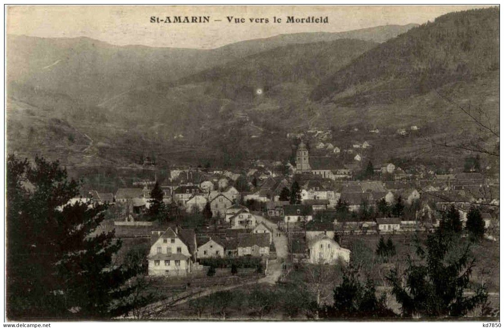 St. Amarin - Vue Vers Le Mordfeld - Saint Amarin