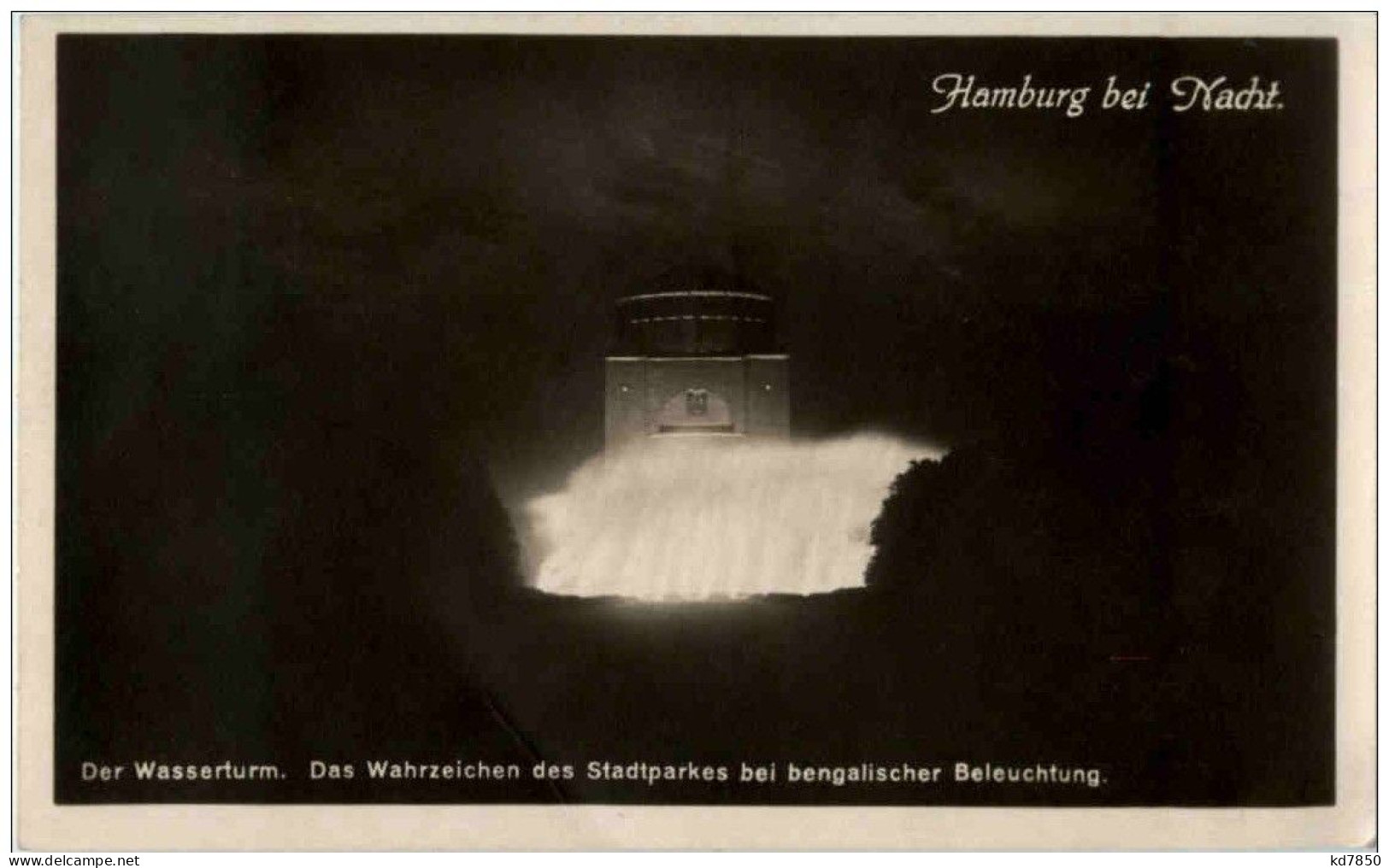 Hamburg - Bei NAcht - Der Wasserturm - Autres & Non Classés