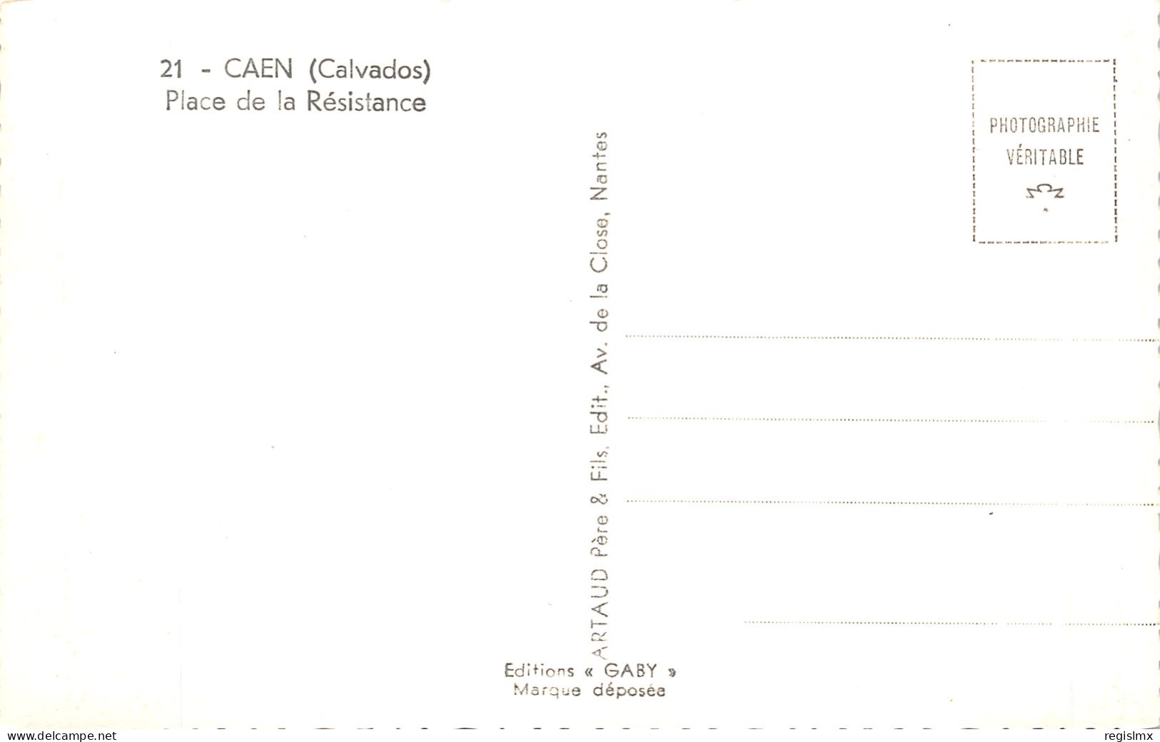 14-CAEN-N°2115-H/0185 - Caen
