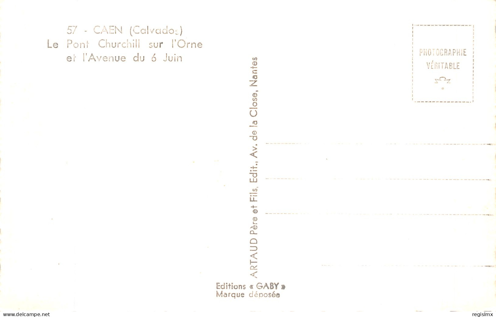 14-CAEN-N°2115-H/0175 - Caen