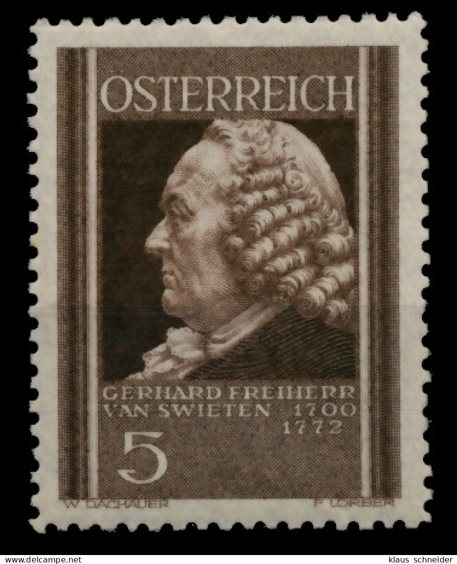 ÖSTERREICH 1937 Nr 649 Postfrisch X75972A - Neufs