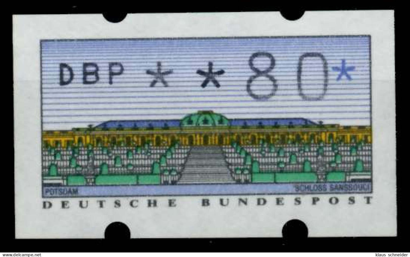 BRD ATM 1993 Nr 2-1.1-0080Rw Postfrisch S2EEC2E - Machine Labels [ATM]