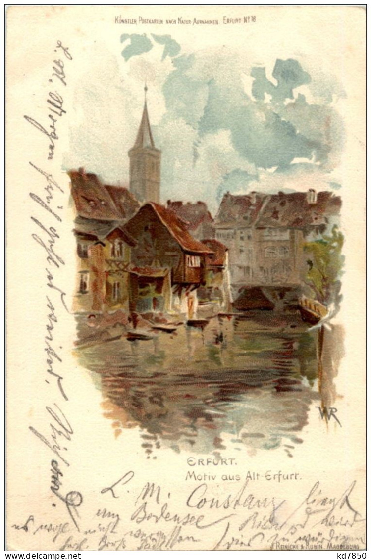 Erfurt - Litho - Erfurt