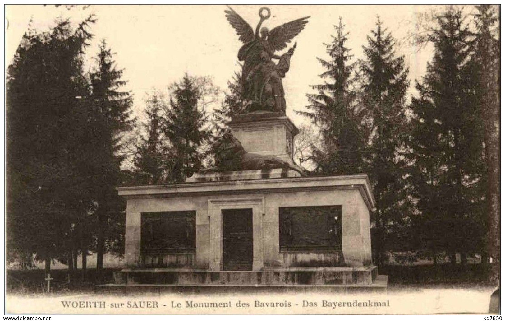 Wörth Sur Sauer - Le Monument Des Bavrois - Woerth