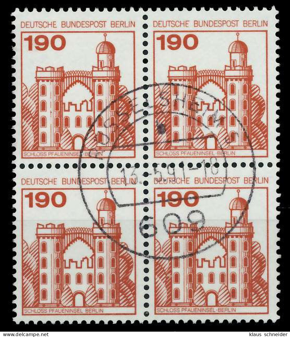 BERLIN DS BURGEN U. SCHLÖSSER Nr 539 Zentrisch Gestempelt VI X78070A - Used Stamps