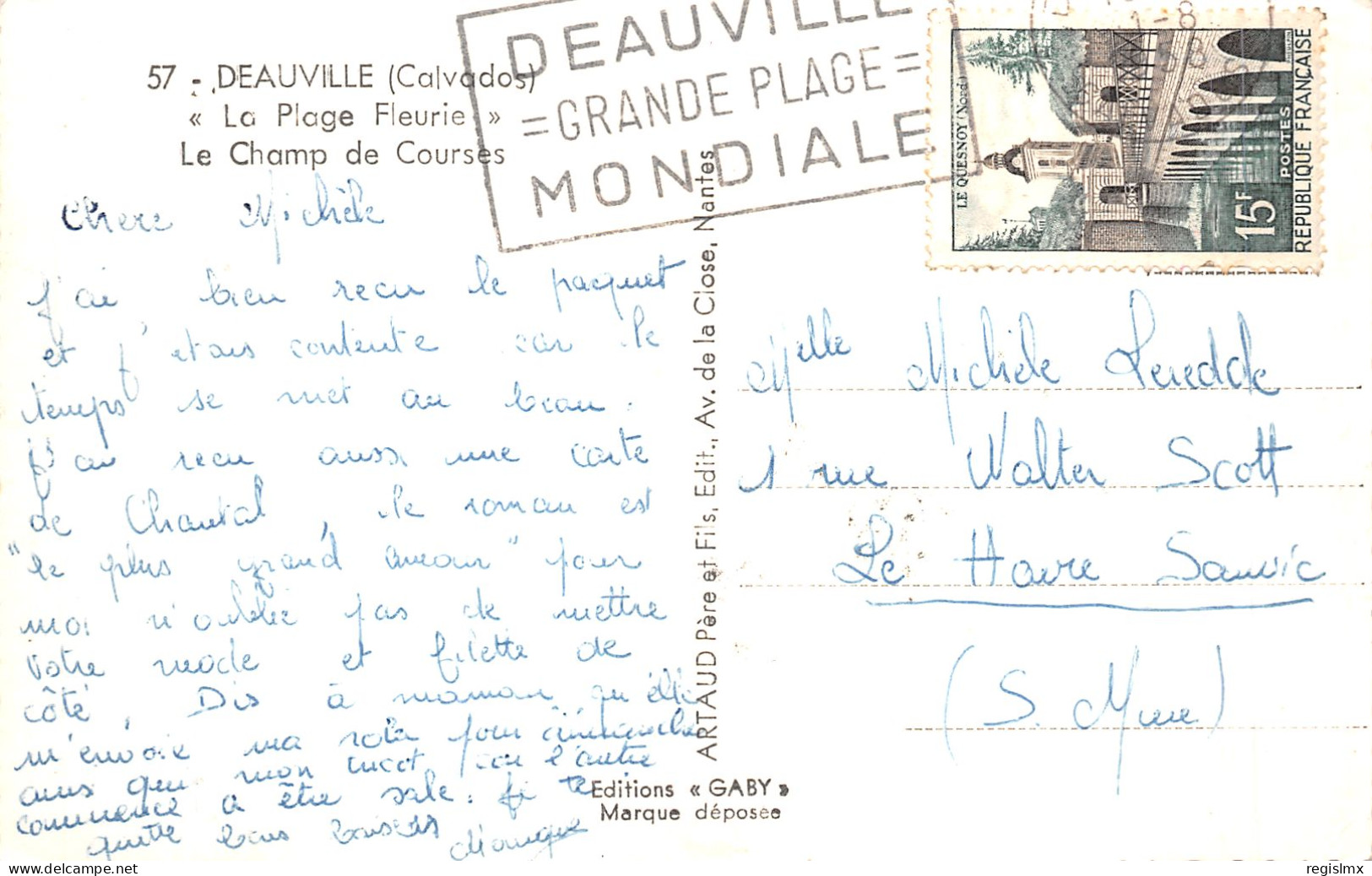 14-DEAUVILLE-N°2116-C/0099 - Deauville
