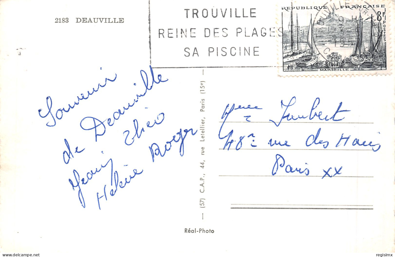14-DEAUVILLE-N°2116-C/0069 - Deauville