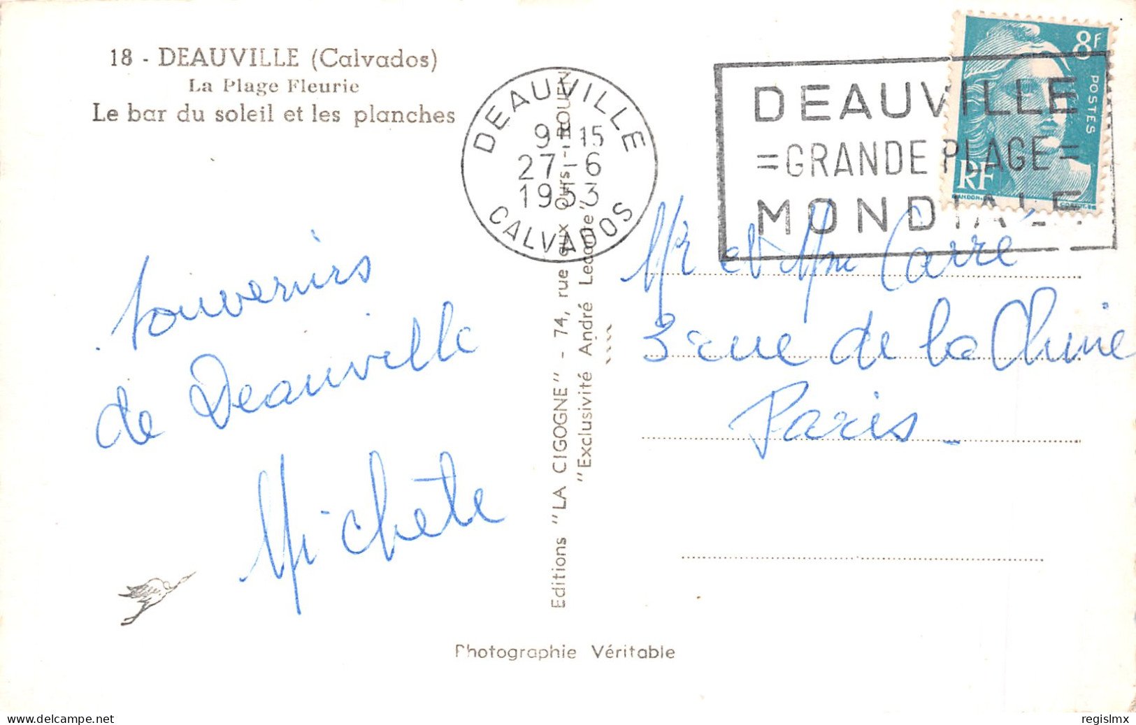 14-DEAUVILLE-N°2116-C/0065 - Deauville