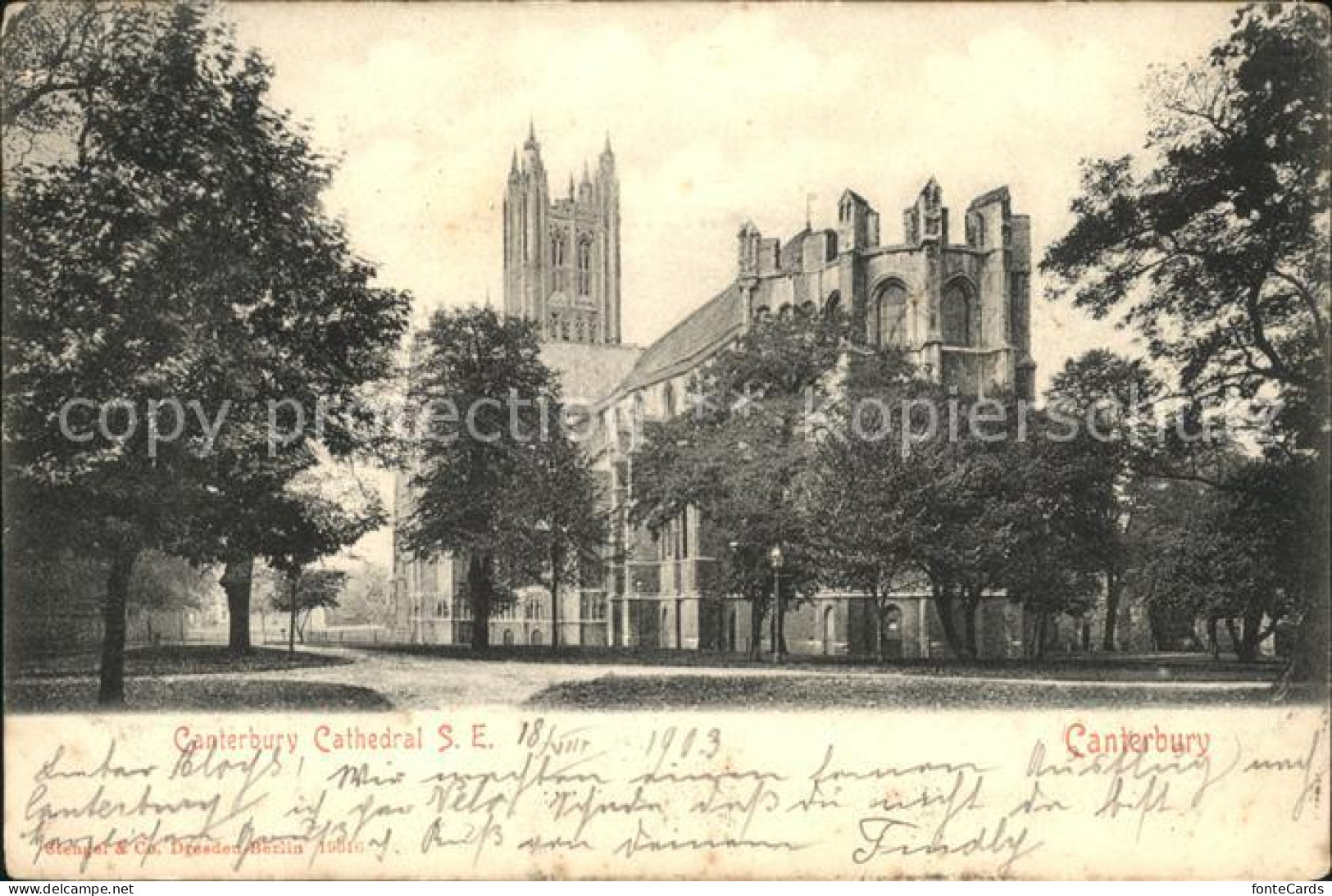 11777764 Canterbury Kent Cathedral  - Autres & Non Classés