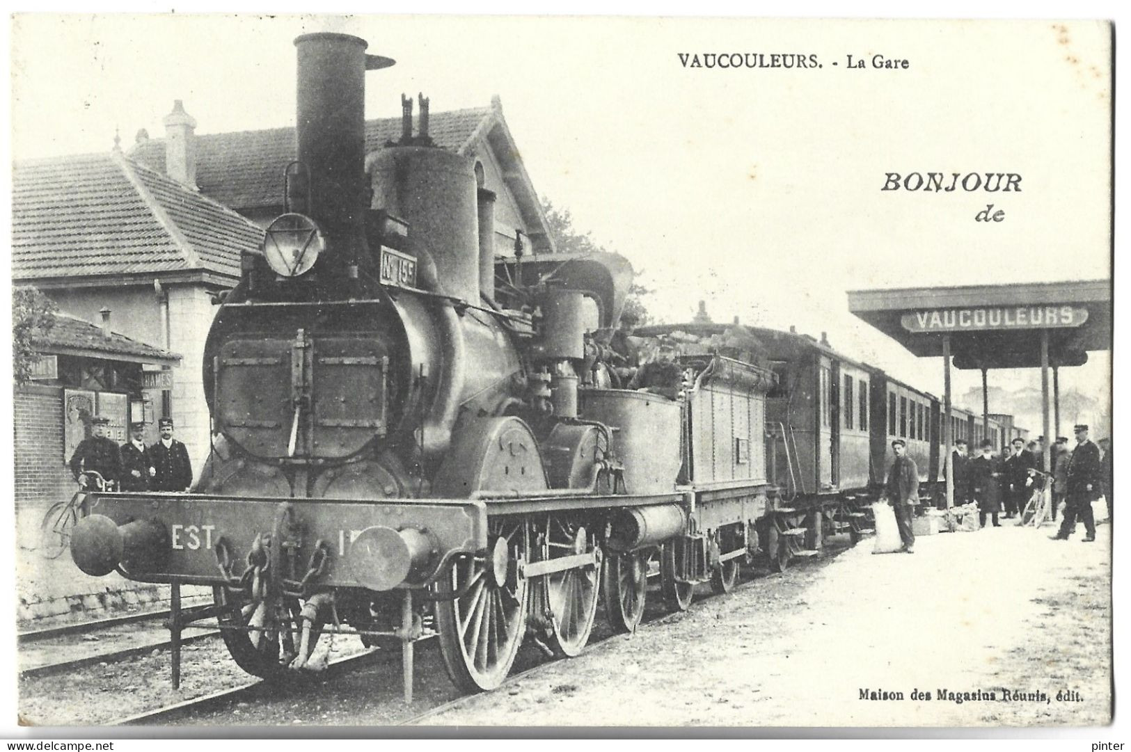 VAUCOULEURS - La Gare - TRAIN - Other & Unclassified