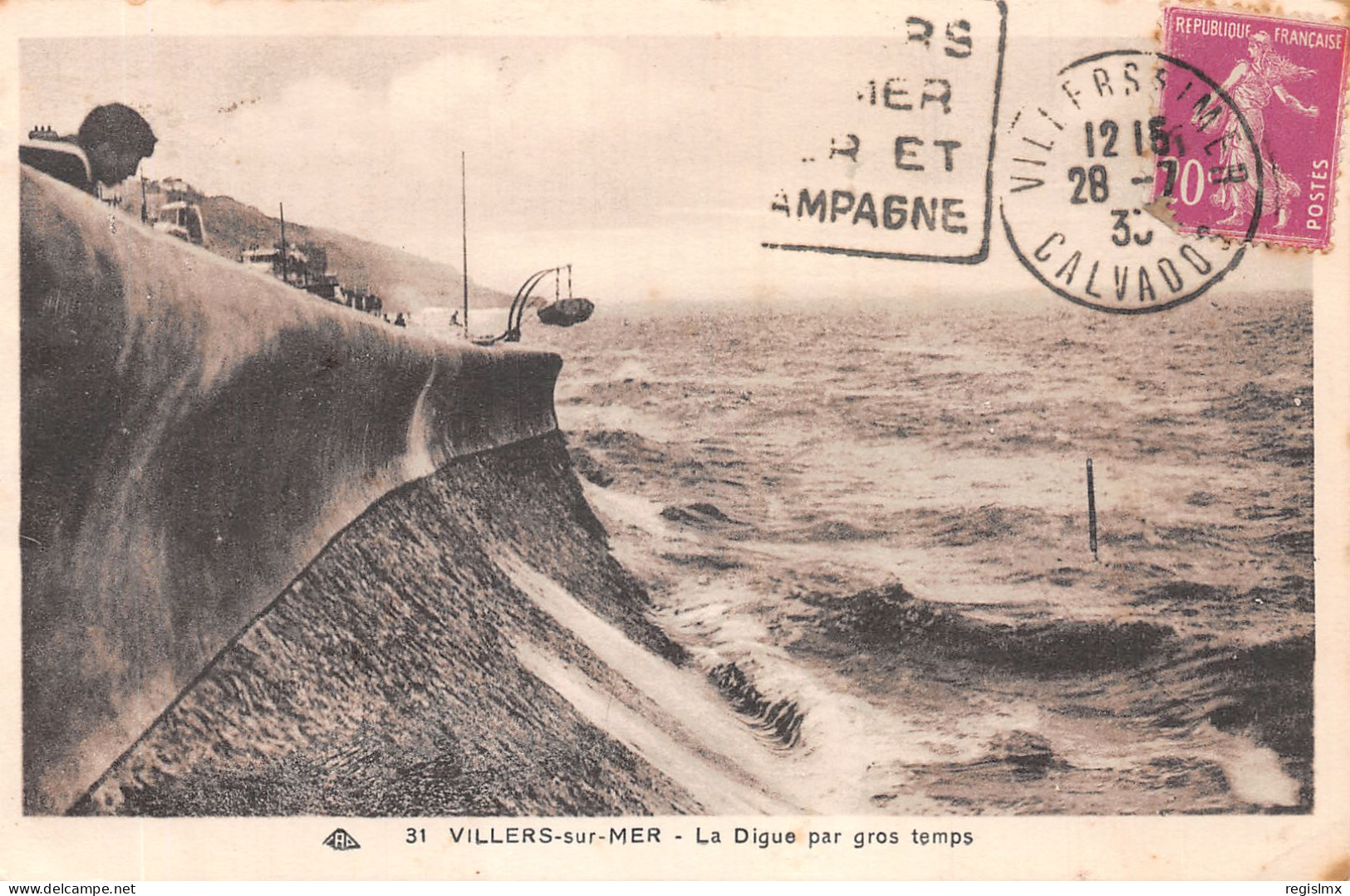 14-VILLERS SUR MER-N°2116-F/0381 - Villers Sur Mer