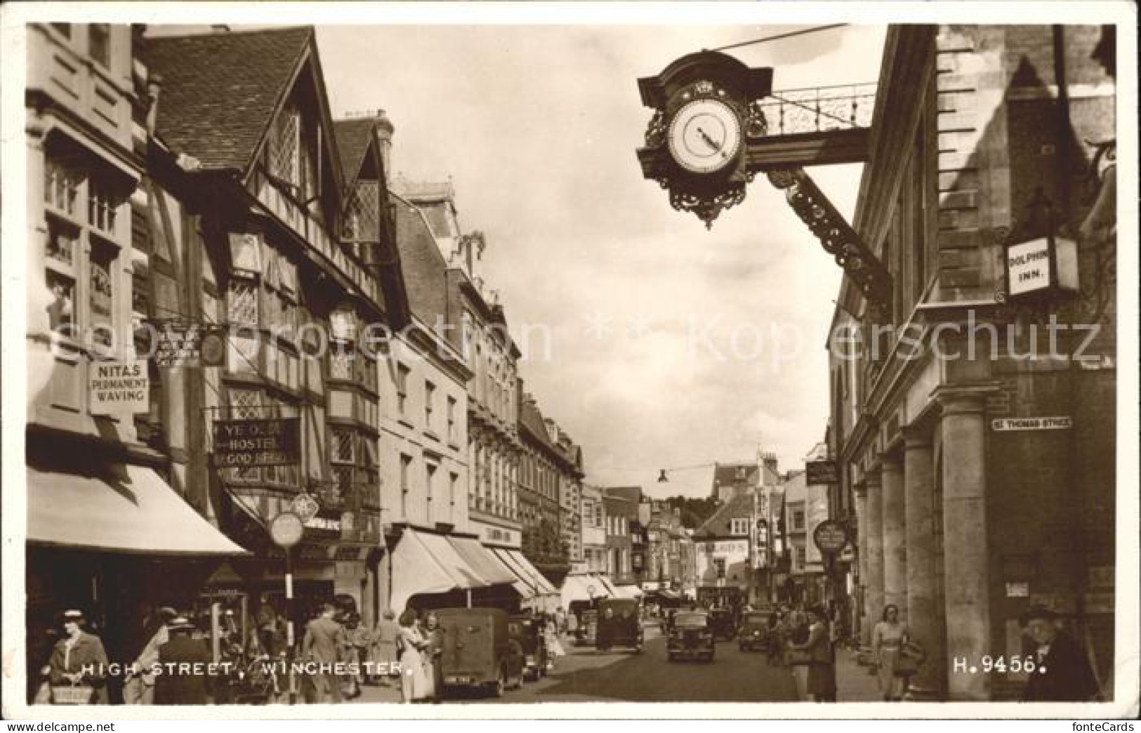 11777751 Winchester High Street Valentine's Post Card Winchester - Andere & Zonder Classificatie