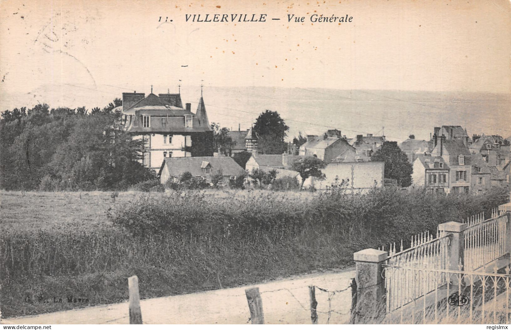14-VILLERVILLE SUR MER-N°2116-E/0355 - Villerville