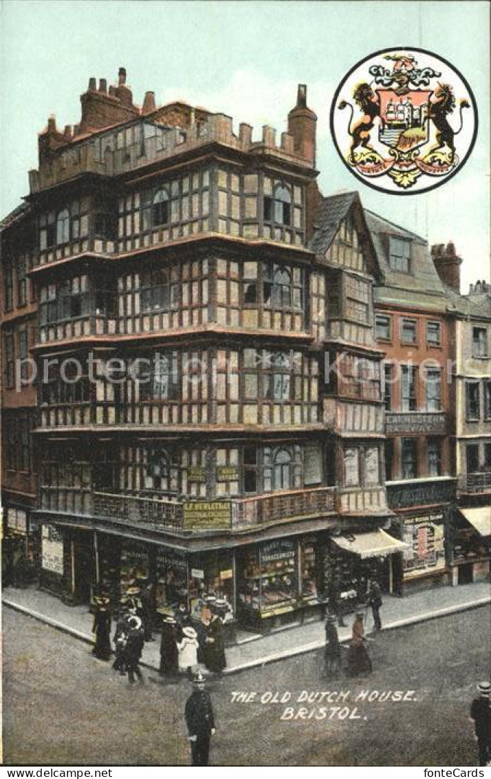 11777747 Bristol UK Old Dutch House Arms Of Bristol Wappen  - Bristol