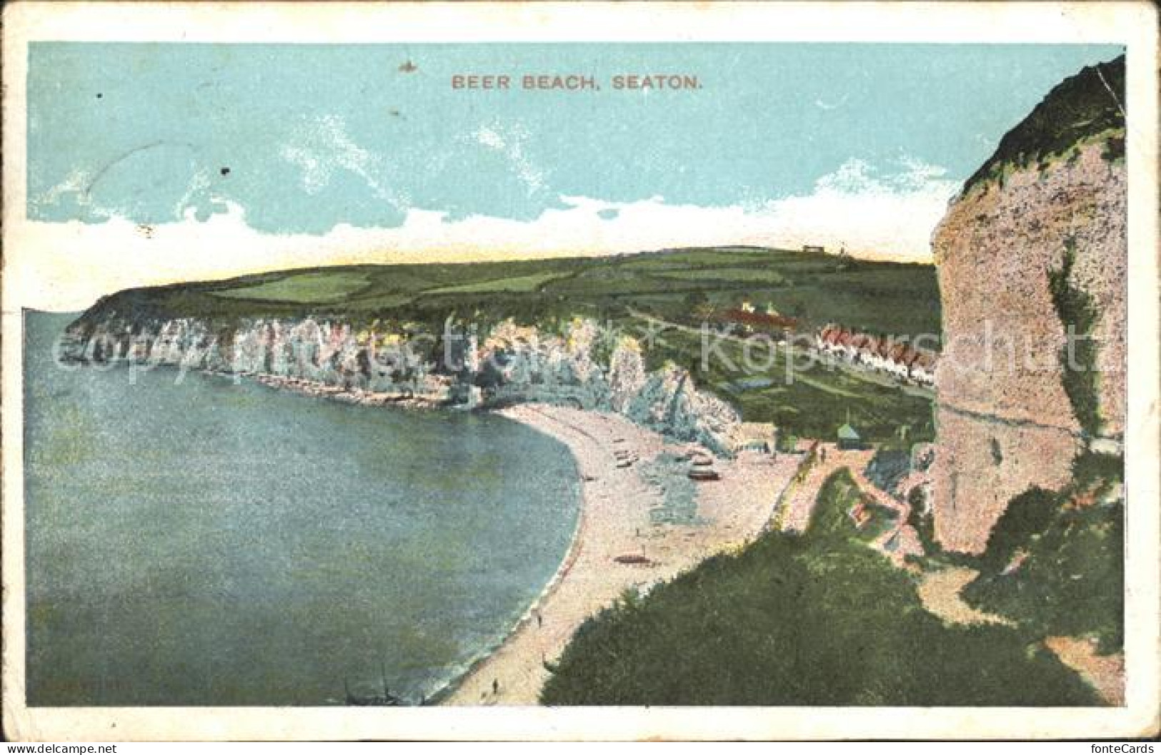 11777736 Seaton East Devon Beer Beach Cliffs Coast East Devon - Autres & Non Classés