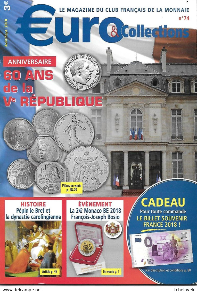 (Livres). Euro Et Collections N° 74 & 75 Armistice & 76 & 77 - Libri & Software