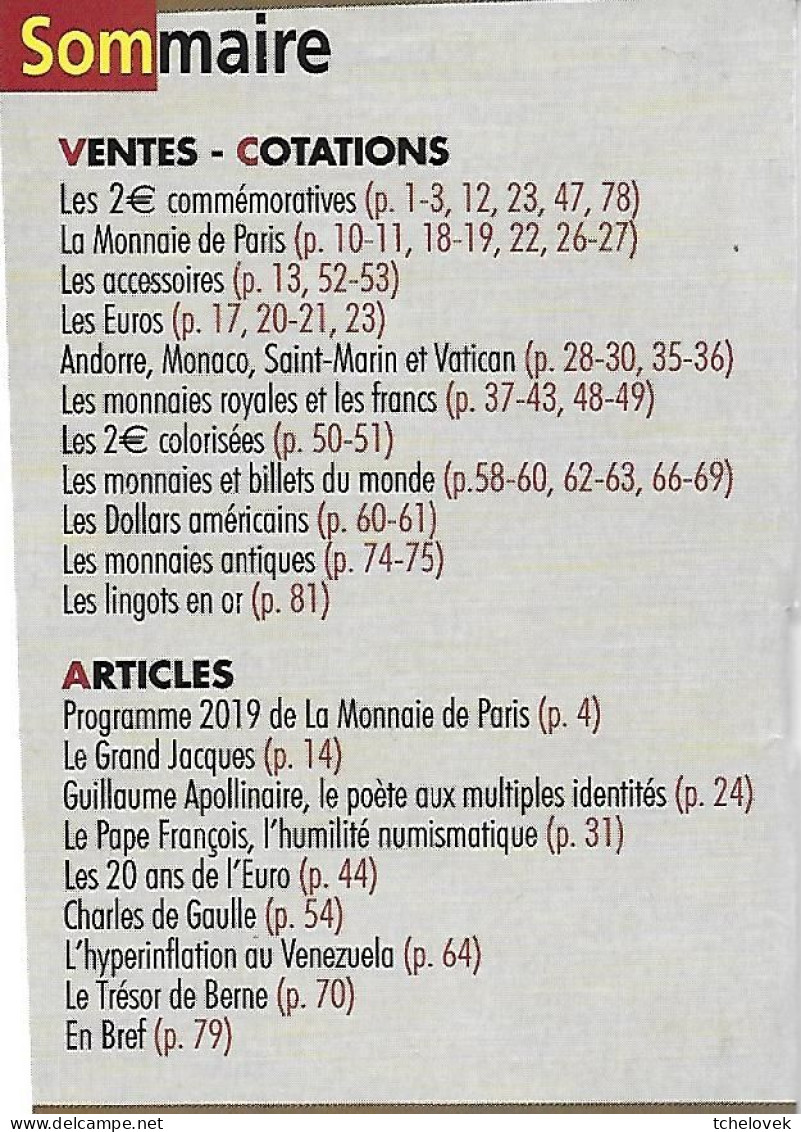 (Livres). Euro et collections N° 74 & 75 Armistice & 76 & 77