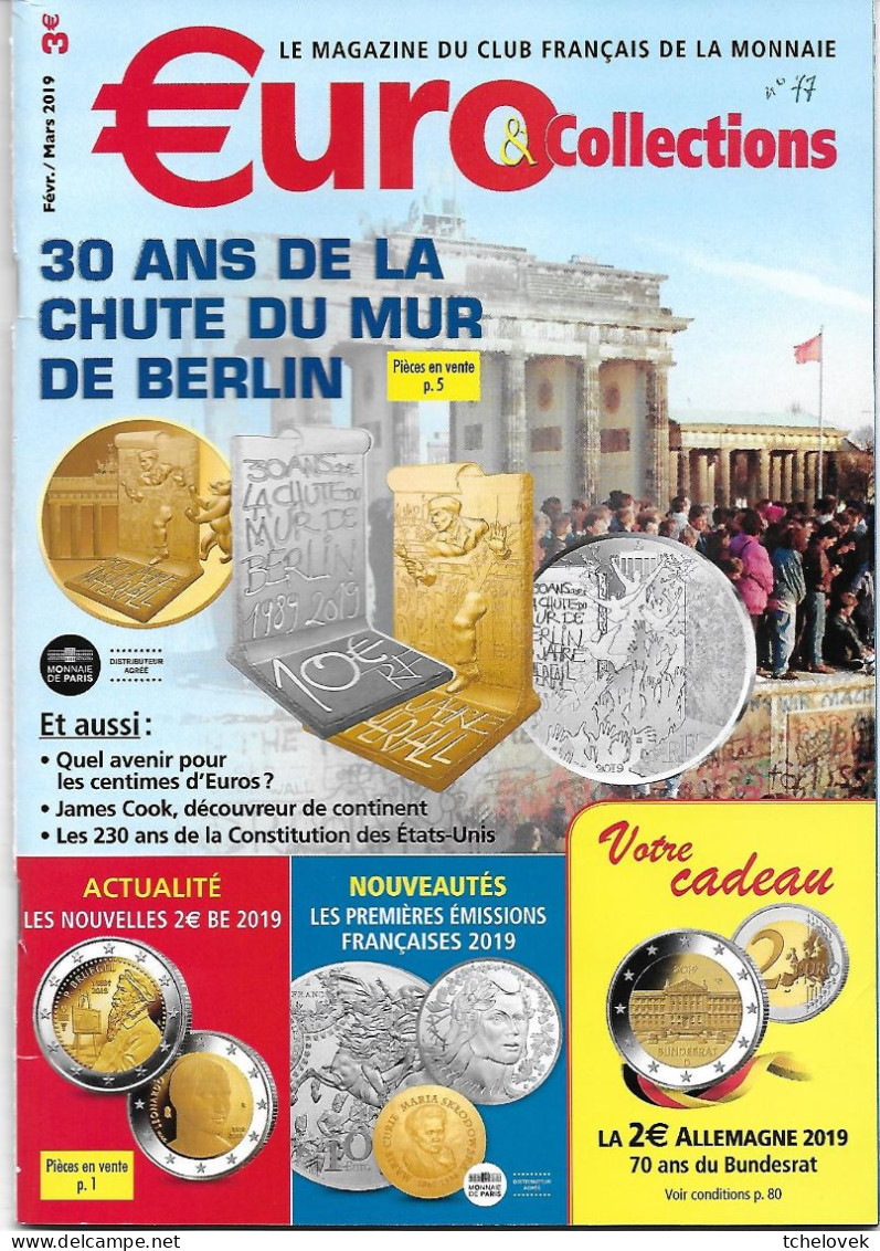 (Livres). Euro et collections N° 74 & 75 Armistice & 76 & 77