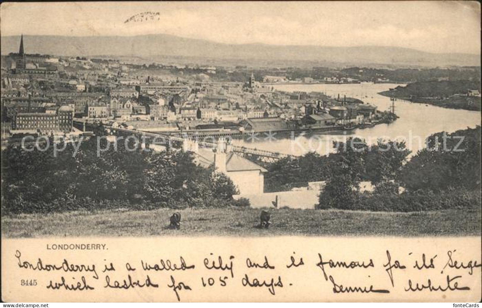 11777707 Londonderry Derry Panoramic View Derry - Sonstige & Ohne Zuordnung