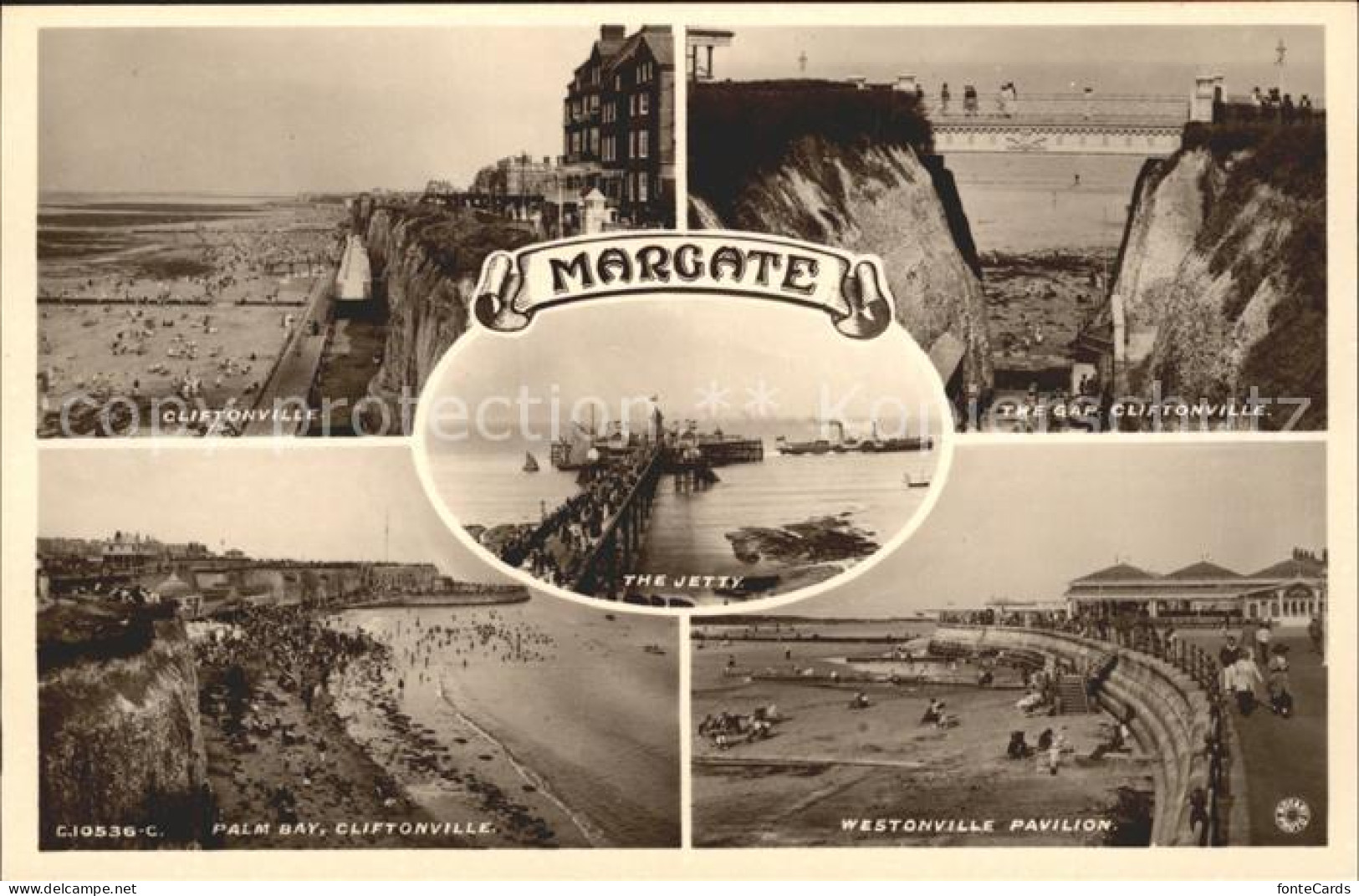 11777704 Margate UK Cliftonville Beach Cliffs Coast The Gap Palm Bay Westonville - Andere & Zonder Classificatie