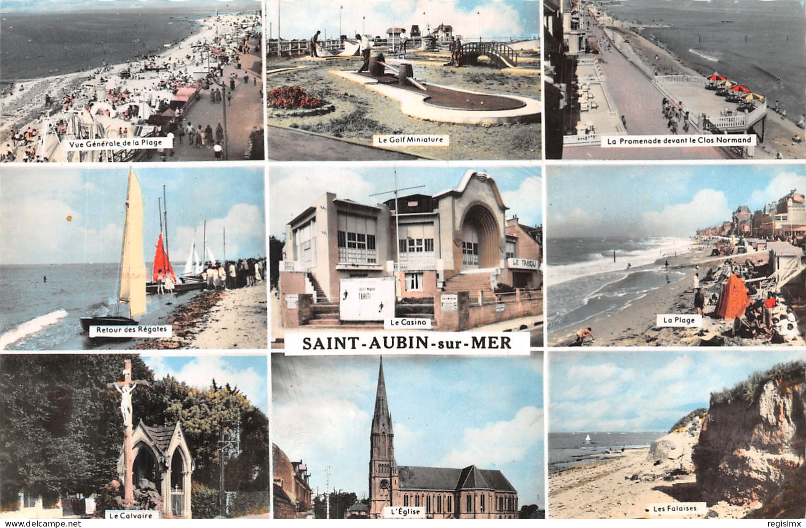 14-SAINT AUBIN SUR MER-N°2117-C/0163 - Saint Aubin