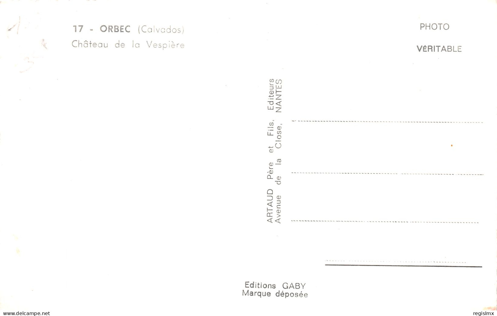 14-ORBEC-N°2117-B/0391 - Orbec
