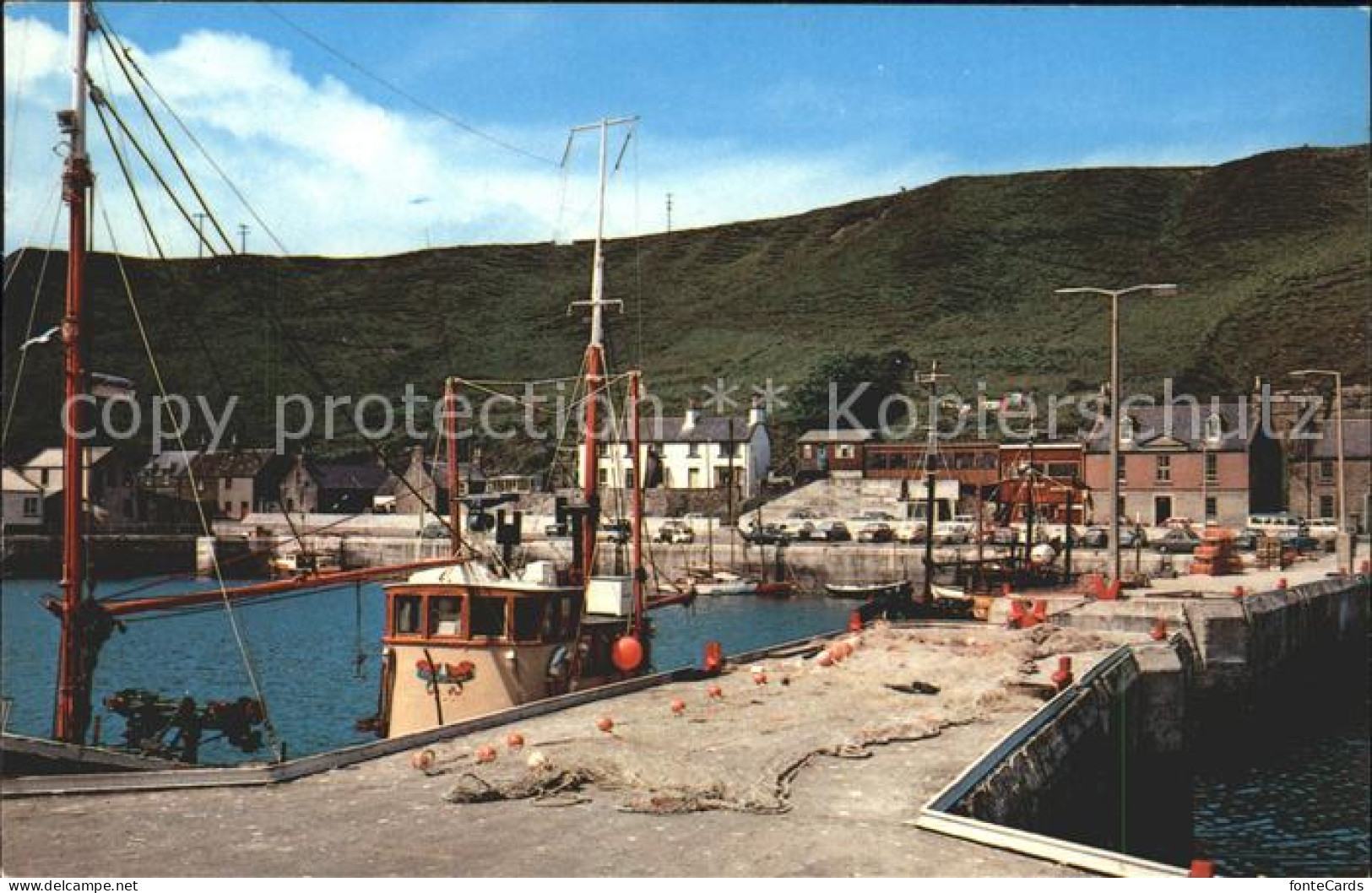 11777690 Scrabster View From The Harbour Fishing Boat Orkney Islands - Andere & Zonder Classificatie