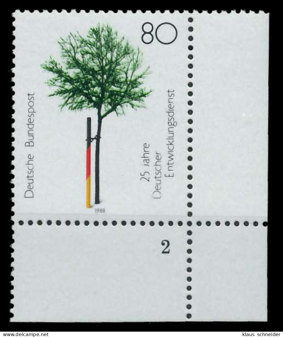 BRD 1988 Nr 1373 Postfrisch FORMNUMMER 2 X85A62E - Neufs