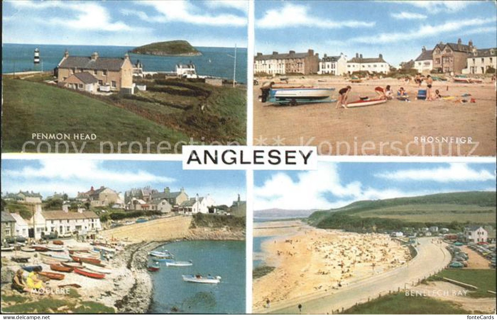 11777661 Anglesey Wales Island Penmon Head Rhosneigr Moelfre Benllech Bay Beach  - Autres & Non Classés