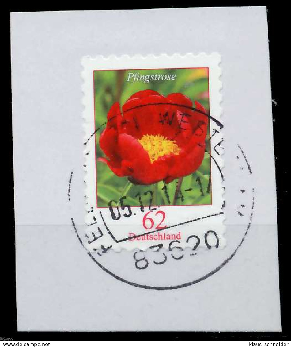 BRD DS BLUMEN Nr 3121I Zentrisch Gestempelt Briefstück X868BBA - Used Stamps