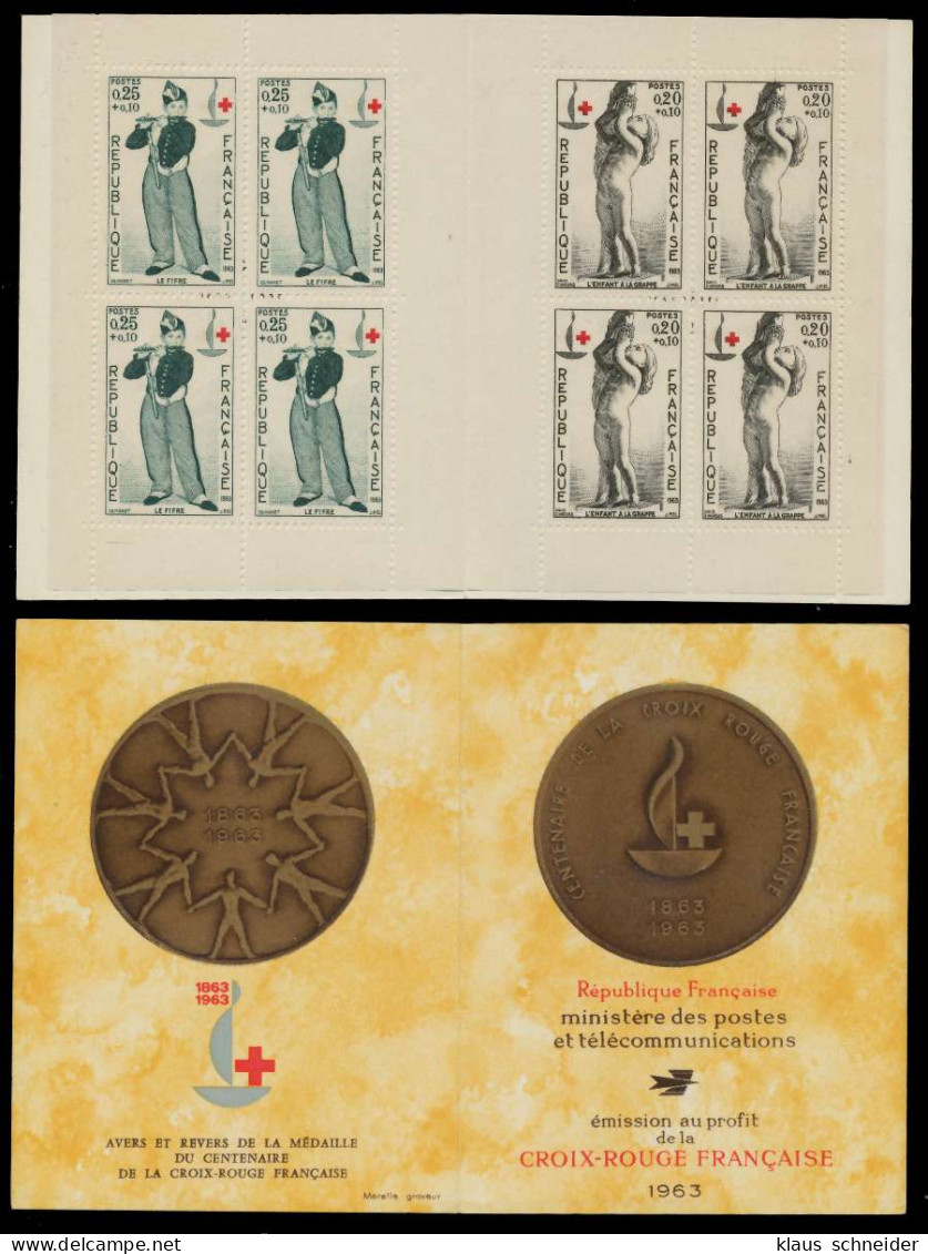 FRANKREICH MARKENHEFTCHEN Nr MH 1454-1455 Postfrisch S01A626 - Rode Kruis