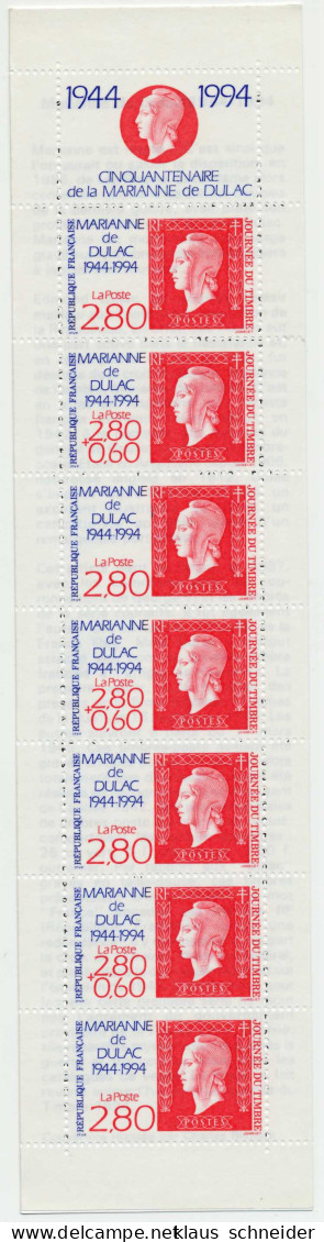 FRANKREICH MARKENHEFTCHEN Nr MH34 3011C Postfrisch MH S01A7E6 - Stamp Day