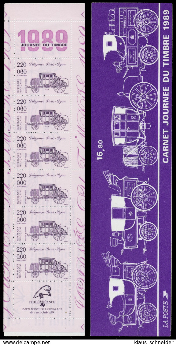 FRANKREICH MARKENHEFTCHEN Nr MH16 2709Cb Postfrisch M S01AA8A - Tag Der Briefmarke