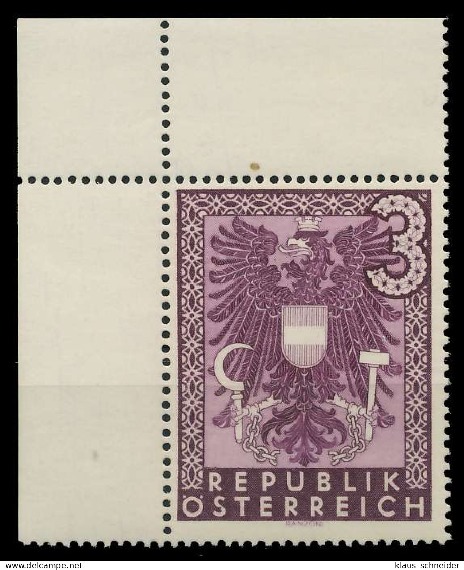 ÖSTERREICH 1945 Nr 718 Postfrisch ECKE-OLI X8A1A2E - Ungebraucht