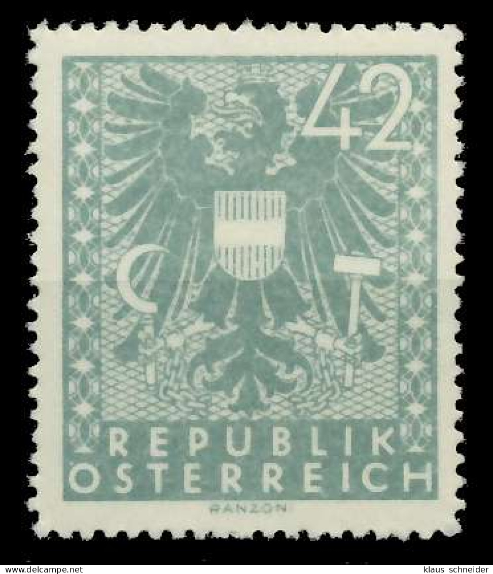 ÖSTERREICH 1945 Nr 712IIIb Postfrisch S8CC5AE - Ongebruikt