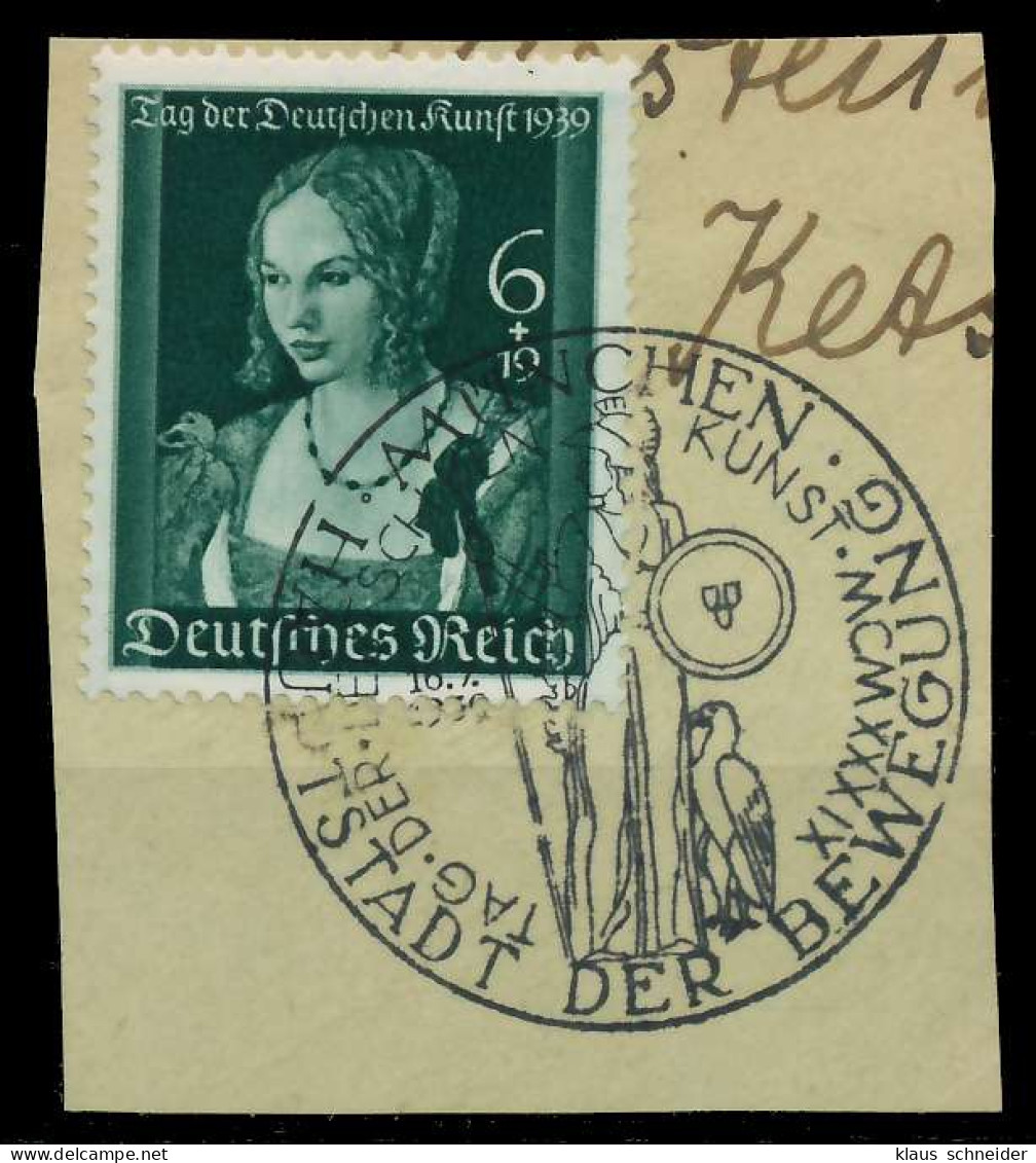DEUTSCHES REICH 1939 Nr 700 Zentrisch Gestempelt Briefstück X8B021E - Gebruikt