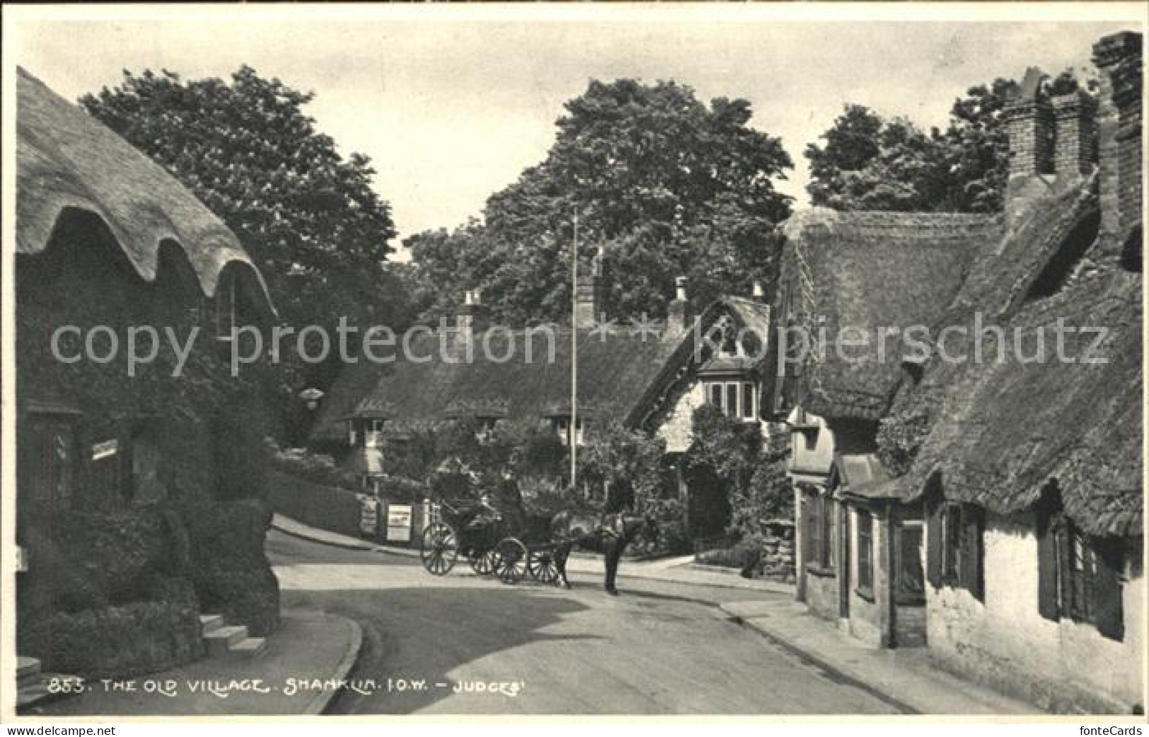 11777585 Shanklin Old Village Kutsche Shanklin - Andere & Zonder Classificatie