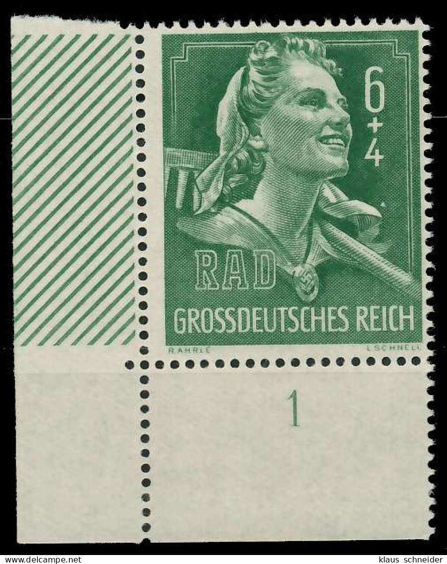 DEUTSCHES REICH 1944 Nr 894 Postfrisch ECKE-ULI X8B061A - Nuovi